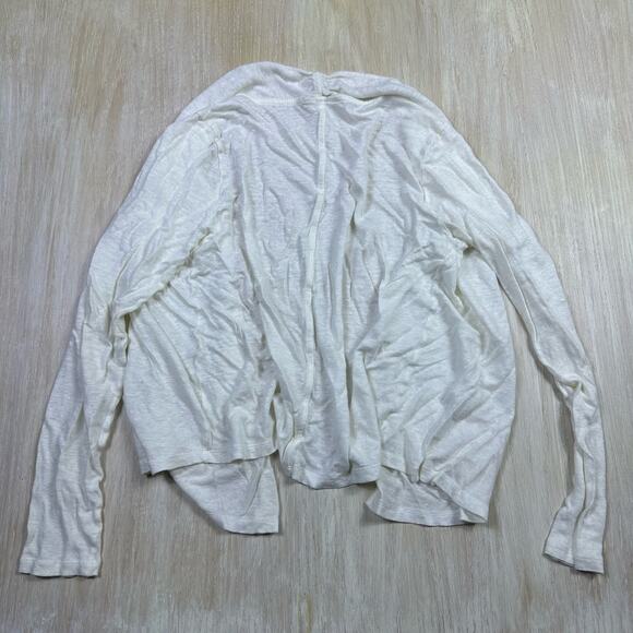 Sundance White Open Front Lightweight Casual Layering Versatile Knit Cardigan XS - Picture 6 of 12